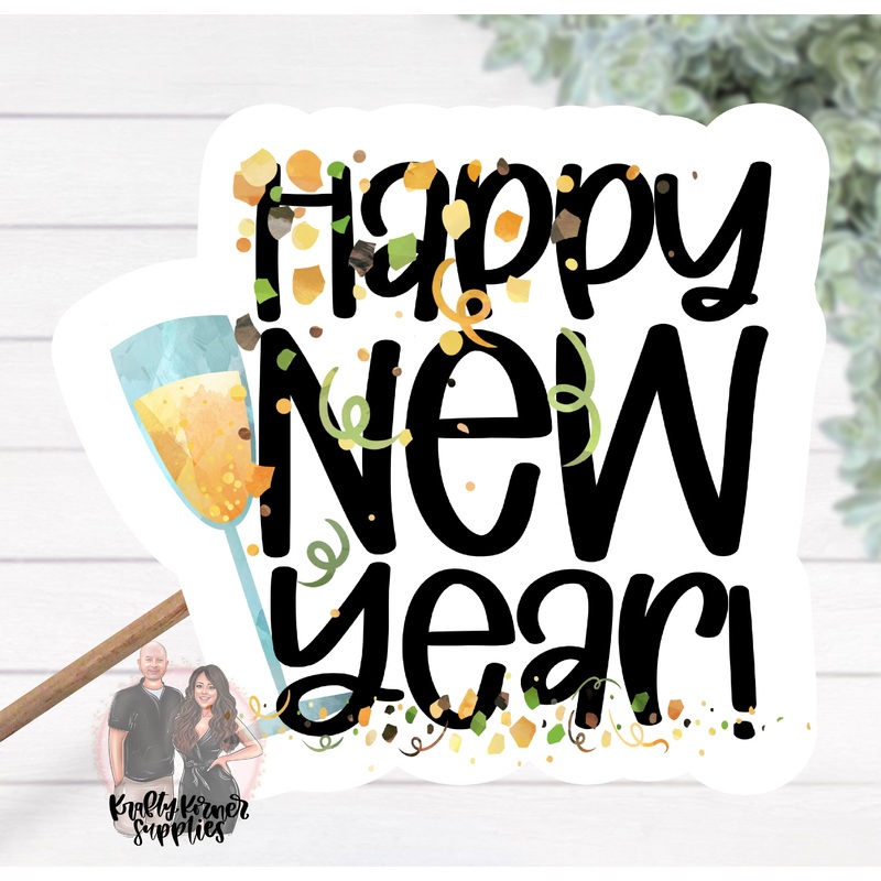 S140 Happy New Year (25) – Stickers