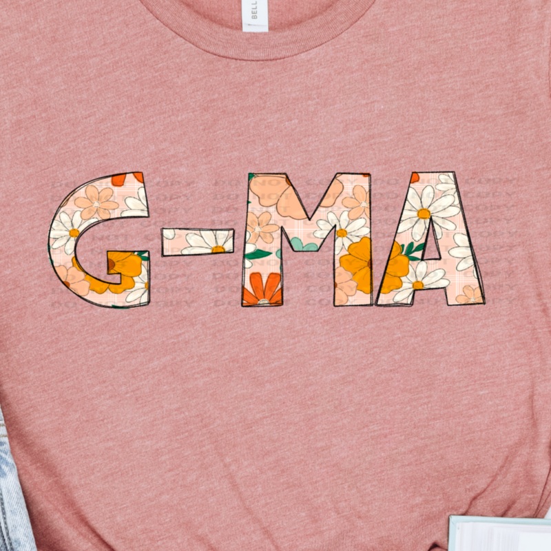 G-Ma – DTF-Adult (11.15in) & Youth (8 in) & Infant (5 in) & Patch (4 in)