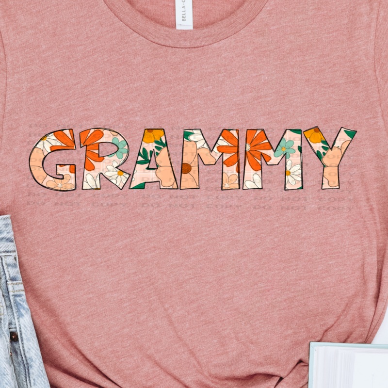 Grammy – DTF-Adult (11.15in) & Youth (8 in) & Infant (5 in) & Patch (4 in)
